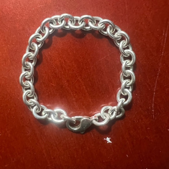 Two 925 Sterling silver, link bracelets. - Picture 2 of 12